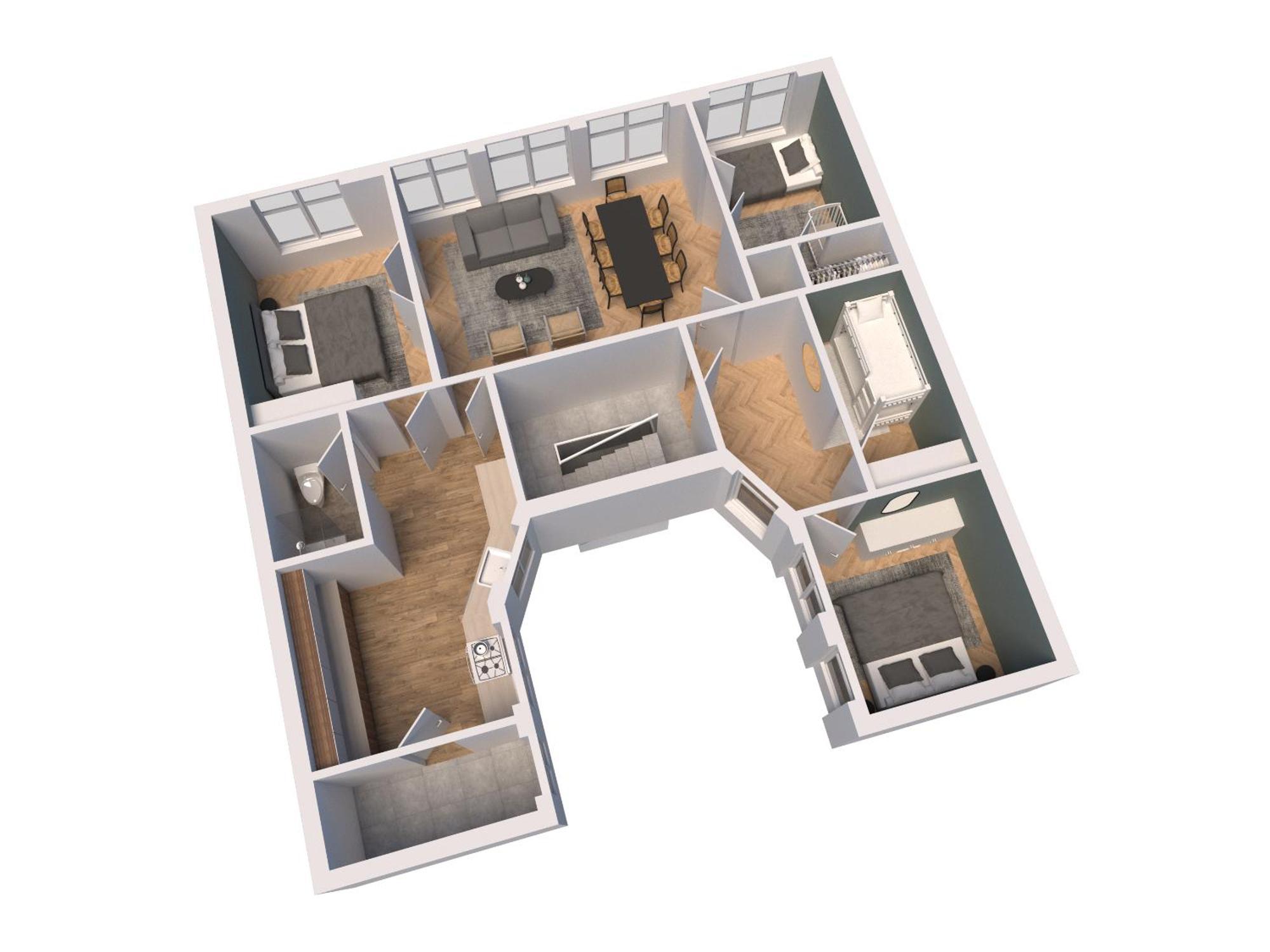Large Apartment With Canal View In Central Cph City Kopenhag Dış mekan fotoğraf