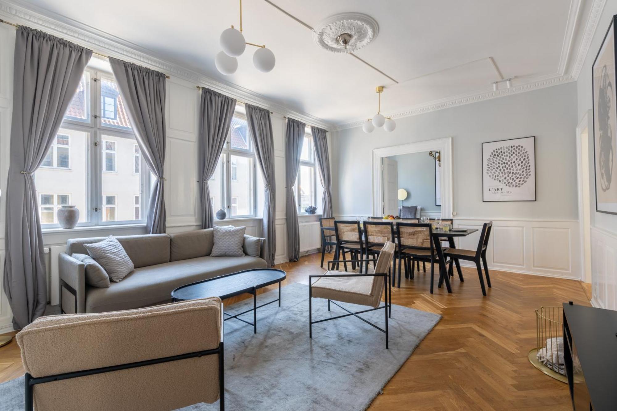 Large Apartment With Canal View In Central Cph City Kopenhag Dış mekan fotoğraf